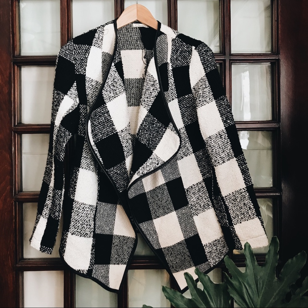 Vici Tweed Buffalo Coat Size Small